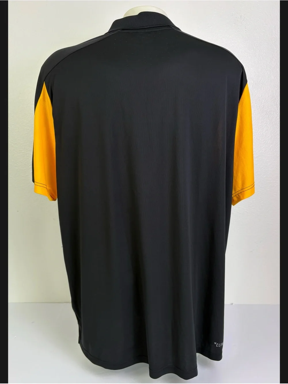 Adidas Pittsburgh Penguins NHL ClimaChill Polo Shirt Men 2XL Black Gold